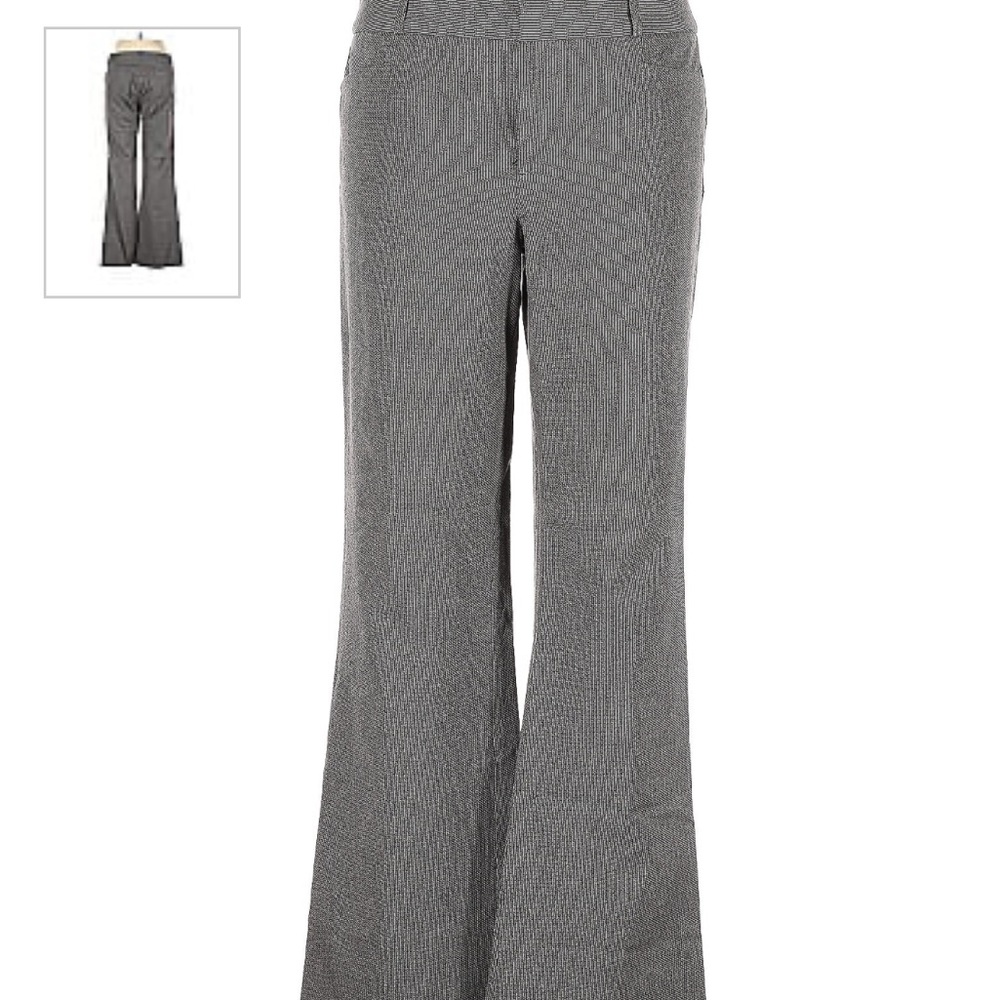 Banana Republic Black Size 12 Regular Sloan Fit Women's Stretch Dress Pants